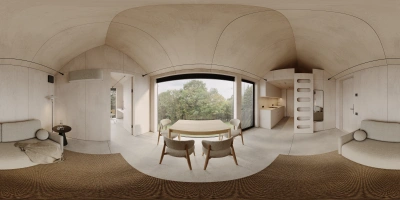 Interior panorama preview